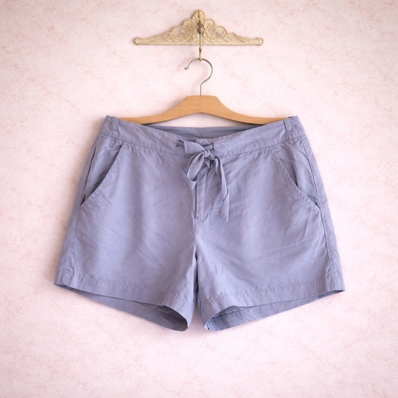 Max Jeans Pants - Max Jeans gray drawstring waist cargo everyday trouser shorts 8/29 NEW